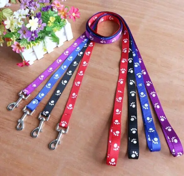 120cm Long High Quality Nylon Dog Pet Leash Lead for Daily Walking 1.0cm 1.5cm 2.0cm 4 Colors