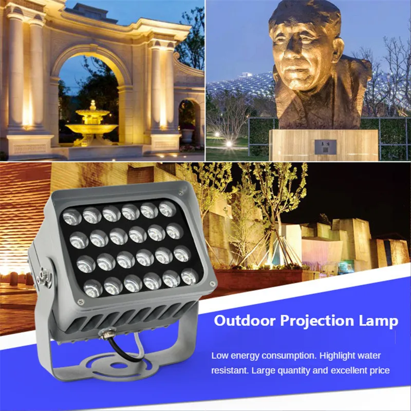 City Street Lighting Outdoor Waterproof Hotel Exterior Irradiation Square Garden Tree Light Park Landscape Lights Garden Decor