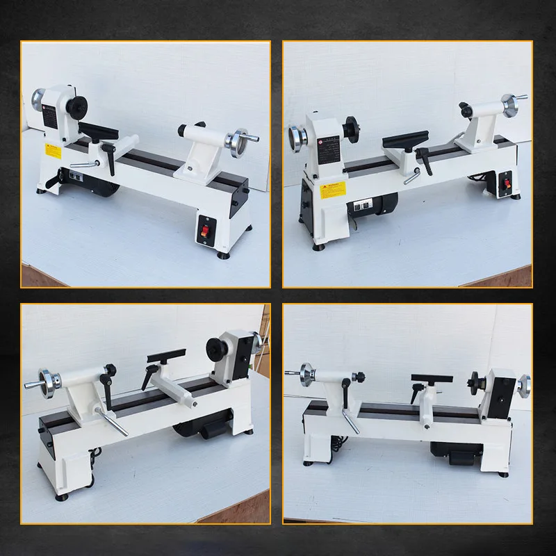 Woodworking Lathe Small Household Multifunctional Miniature Lathe Wood Spinning Machine Beads Processing Lathe Mini Lathe