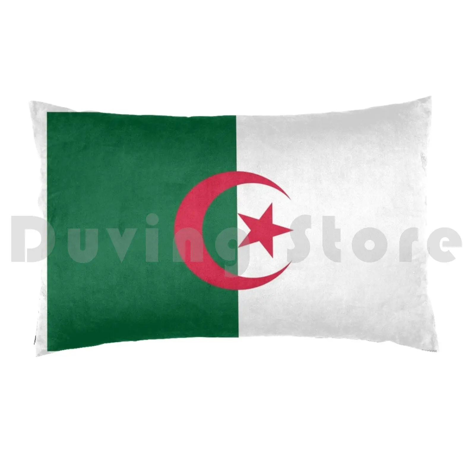 Pillow case Algeria Algerian Flag Flag 2649 Algeria Algerian Algerian Flag Algier North Africa