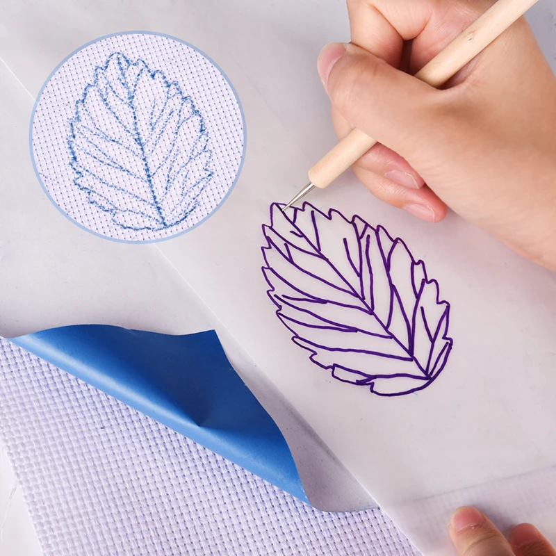 10pcs/Set Tracing Paper Coated Carbon Paper Fabric Drawing Tracing Copy Paper DIY Handmade Cloth Embroidery Papers