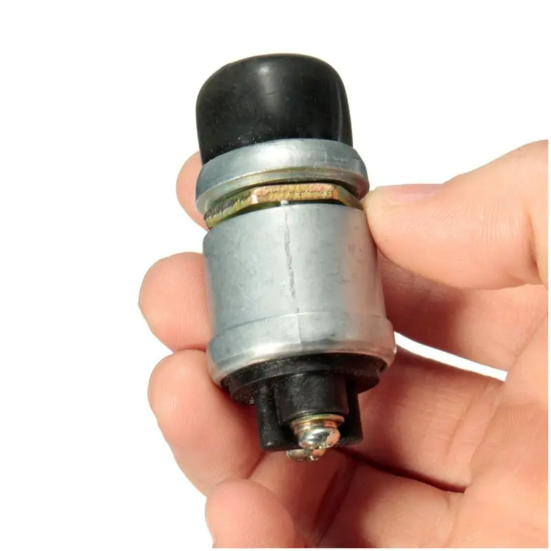 Heavy Duty Waterproof Car Boat Horn Engine Start Momentary Switch Push Button