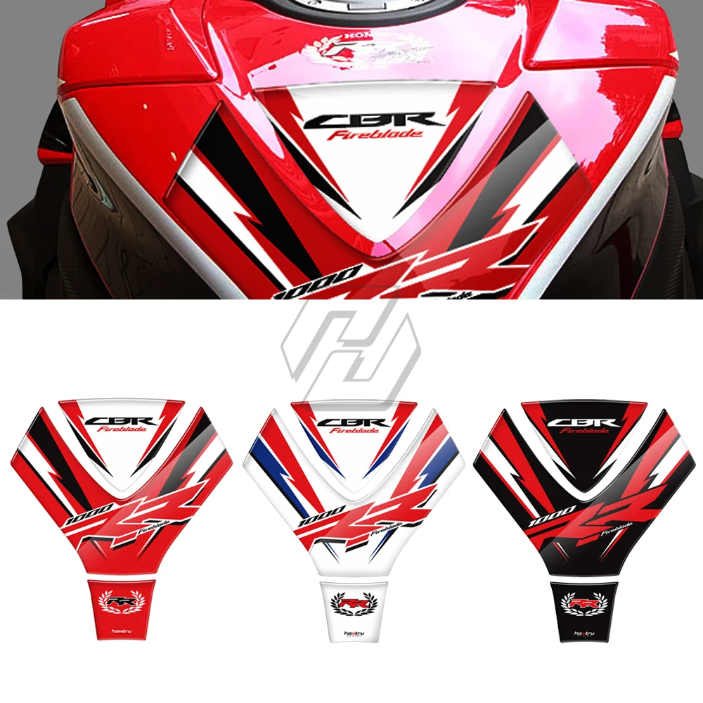 Funda protectora 3D para tanque de Gas de motocicleta, Protector para Honda CBR1000RR, CBR 1000RR Fireblade 2017 2018 2019
