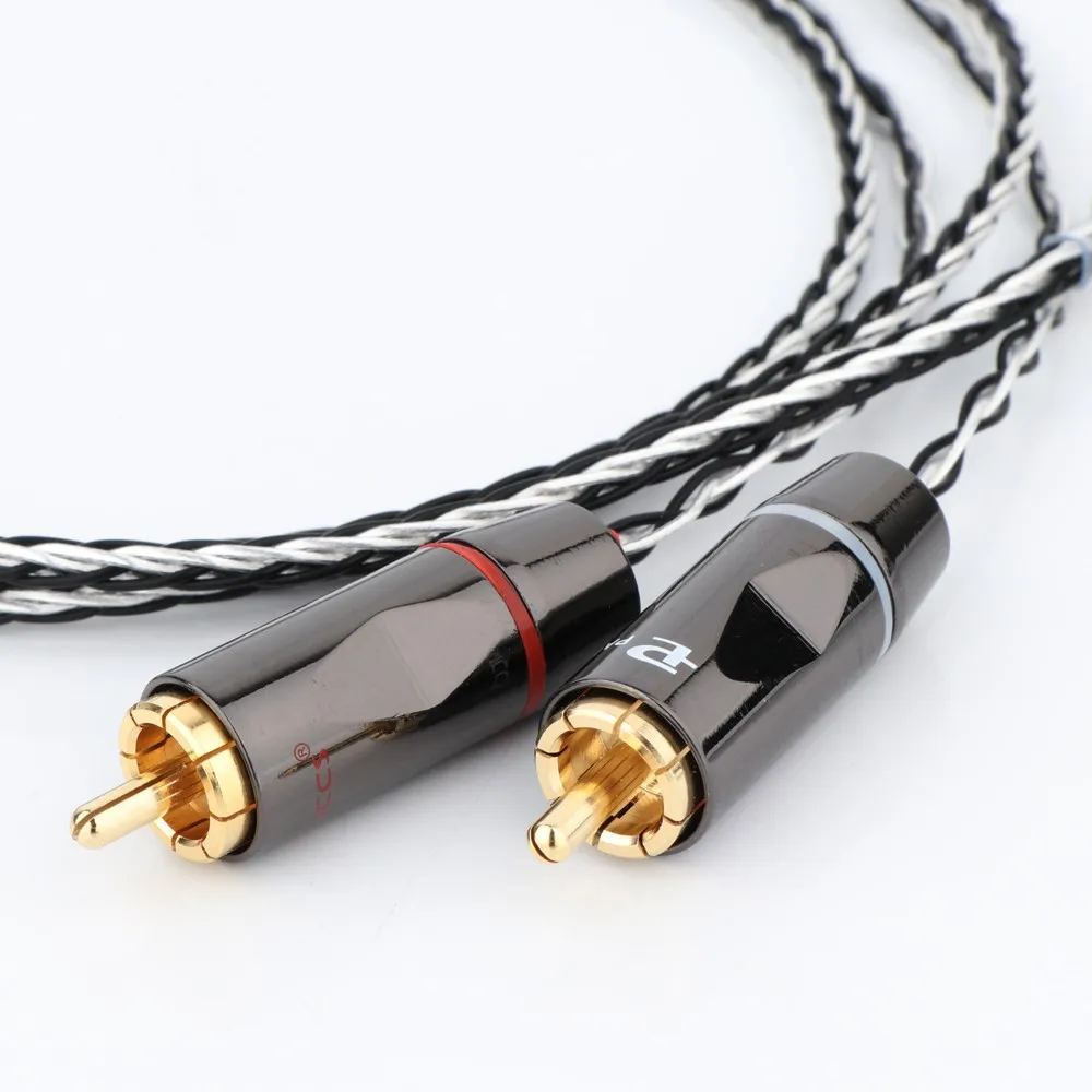 Preffair-Cable Hifi 2,5mm TRRS equilibrado a 2 RCA macho para Astell & Kern AK100II,AK120II,AK240, AK380,AK320,DP-X1, 1 unidad
