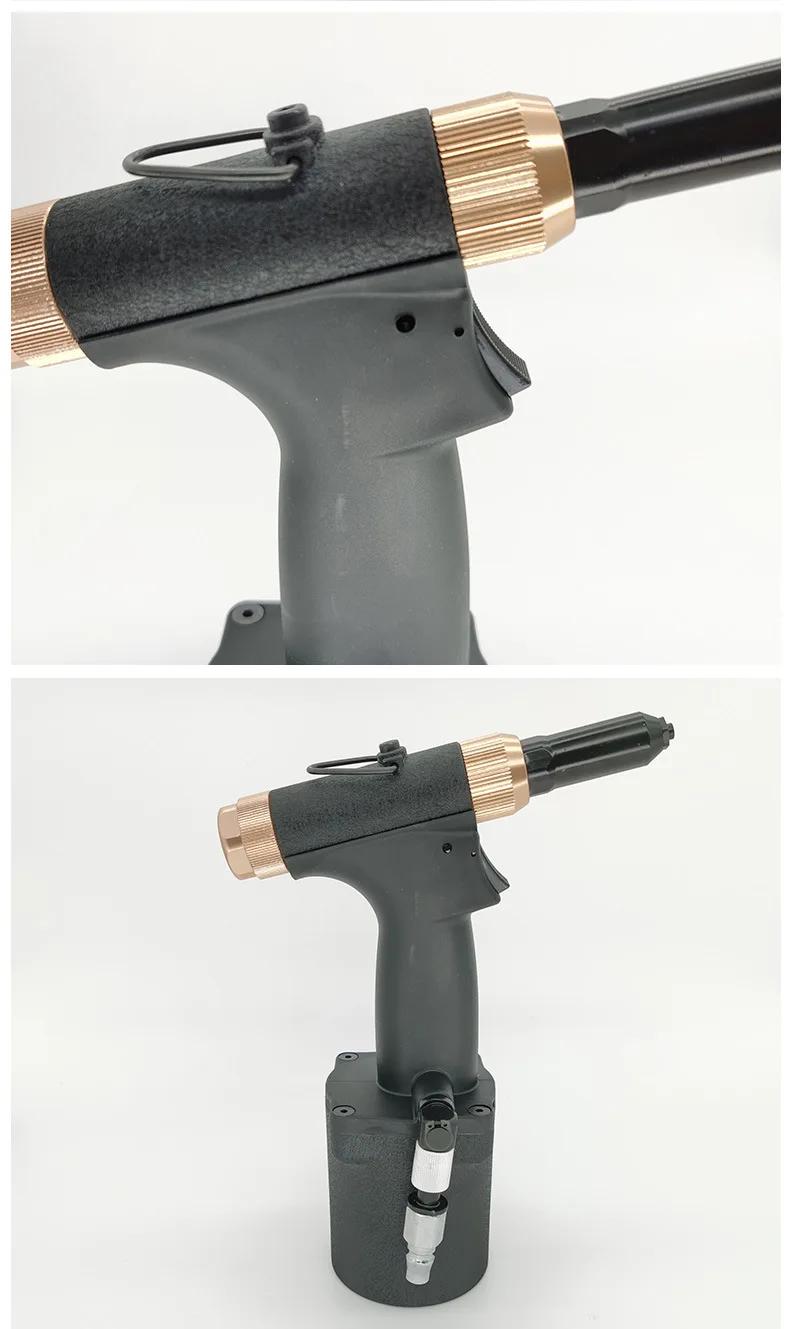 23A pneumatic rivet gun aluminum nail core pulling pneumatic rivet gun automatic light body self-priming riveting tool