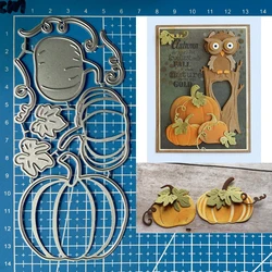 Lucky Goddess Metal Cutting Dies Pumpkin set diy Scrapbooking Photo Album Decorative Embossing Paper Card Crafts Die