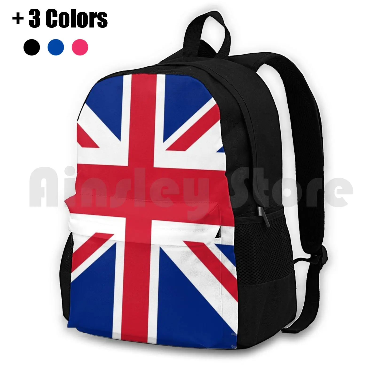 Union Jack Iphone Case Outdoor Hiking Backpack Waterproof Camping Travel Union Jack Flag British Great Britain Mobile Phone