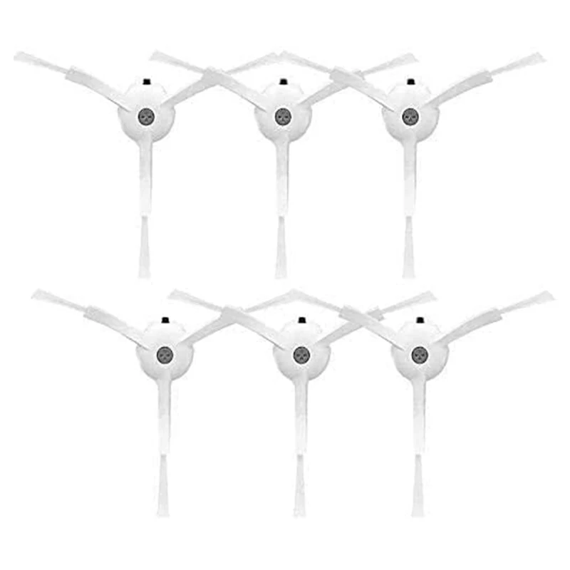 6PC Side Brush For Xiaomi 1s / Roborock S7 Maxv Ultra / S7 Maxv / S7 / S7 Max / S5 Max / S6 MaxV / S50 / S51 Xiomi Robot Vacuum