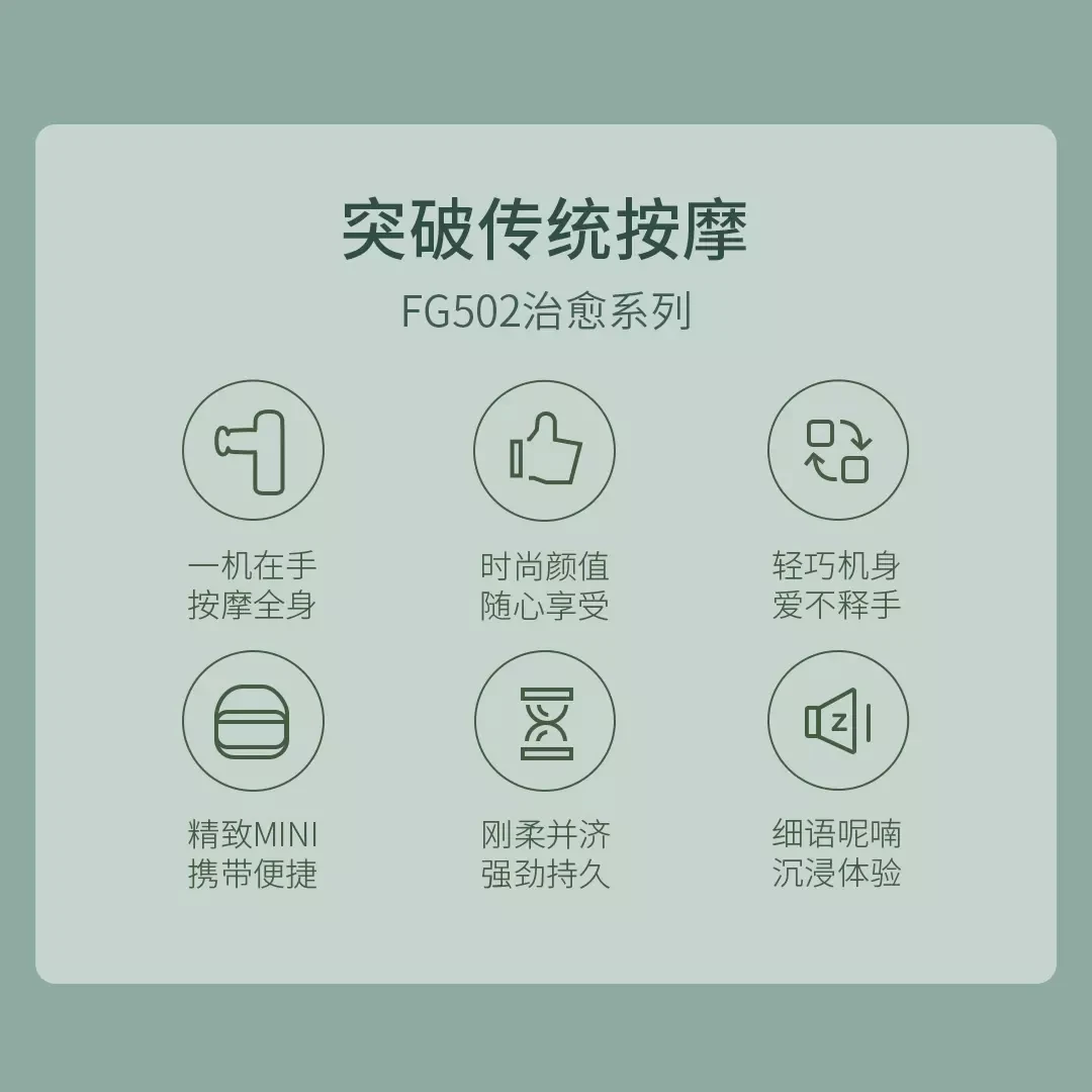 Xiaomi mijia youpin cabeça hyde mini fascia gun 4 níveis de ajuste 4 cabeças de massagem