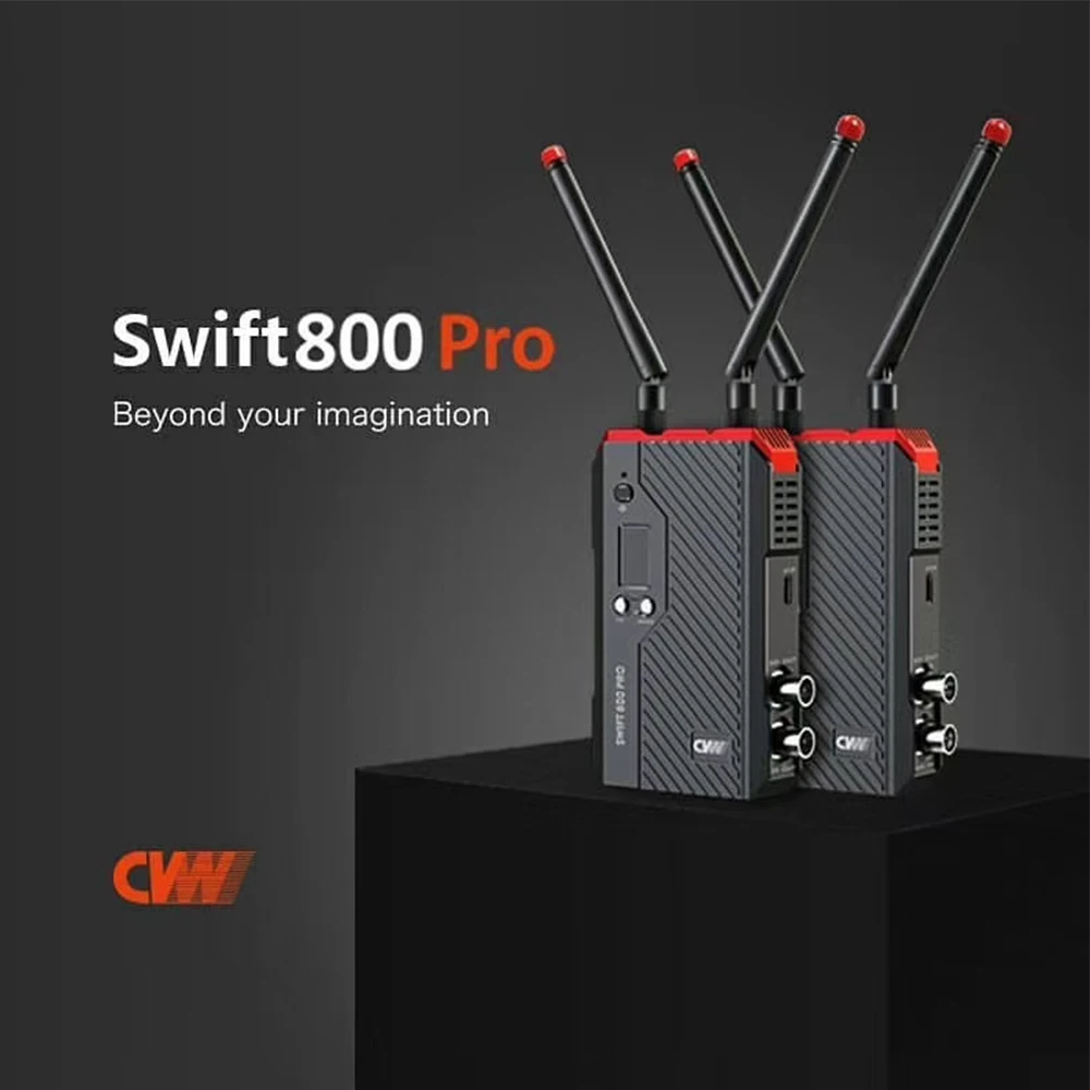 CVW SWIFT 800pro 800ft 800 pro Wireless Video Transmission System HD SDI Wireless Transmitter Receiver Support Monitor