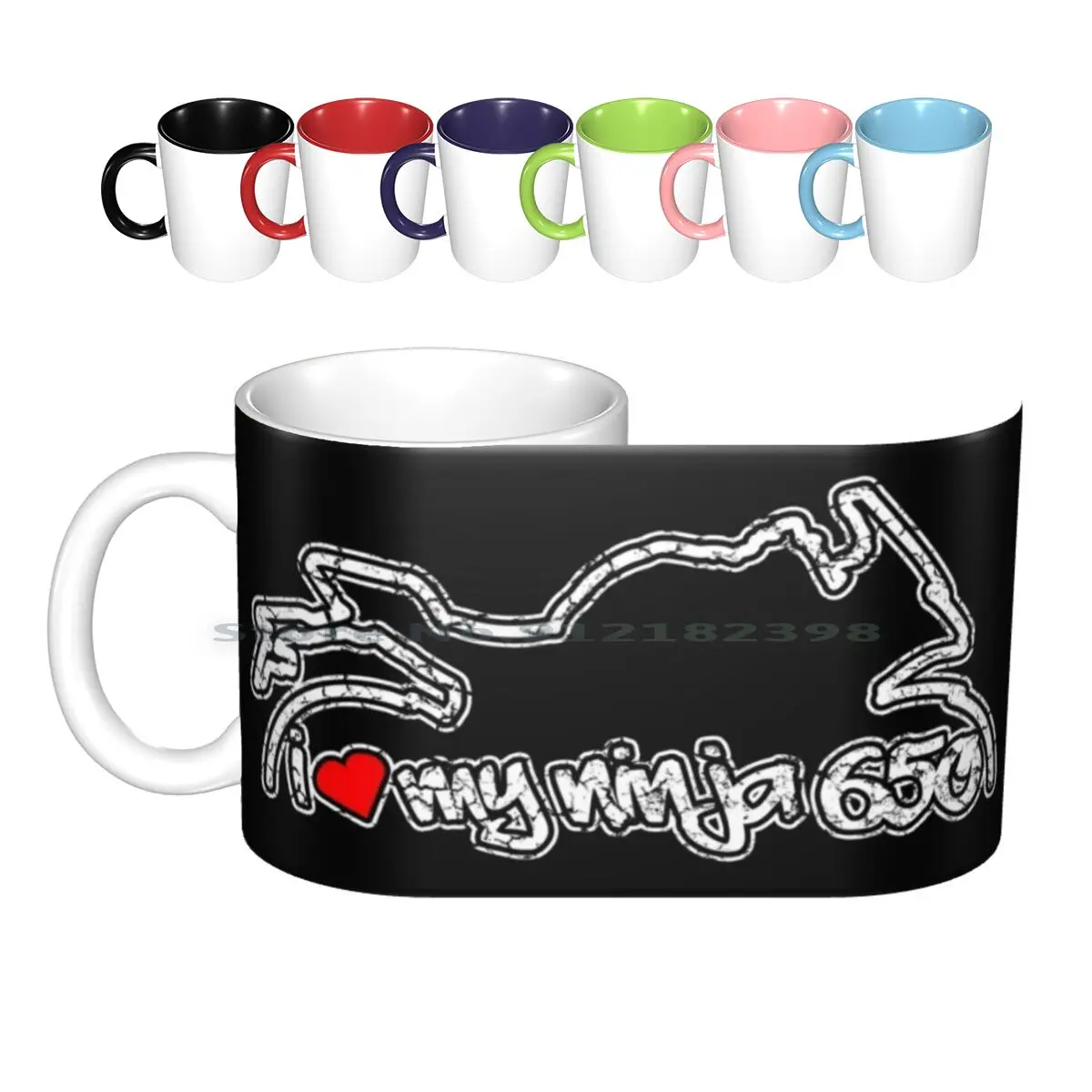 650 I Love My 650 спортивный велосипед Supersport туристические мотоциклетные Керамические Кружки Кофейные чашки Кружка для молока чая 650 650 650 мотоцикл 650