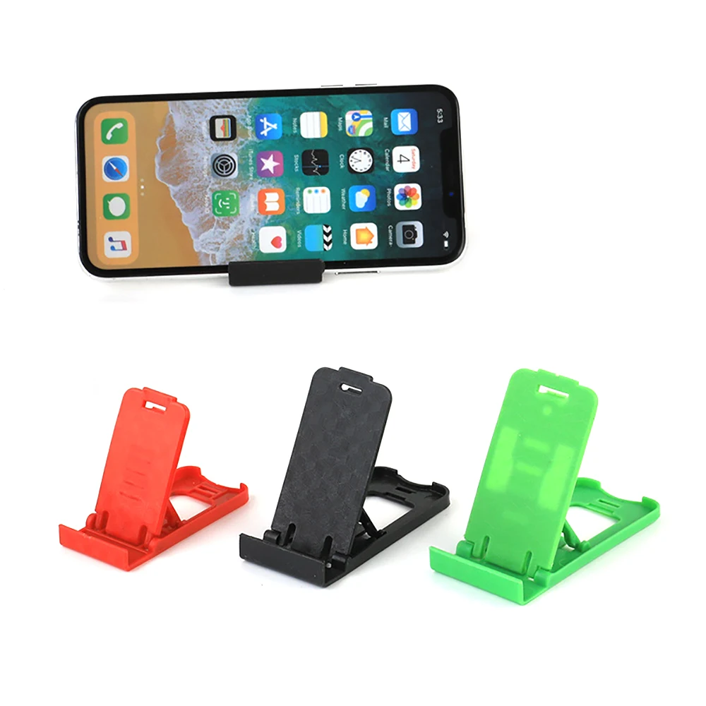 Foldable Mobile Phone Holder Mini Desk Stand Multiple Gears For iPhone 12 11 LG Xiaomi Huawei Samsung Lazy Bracket Universal New