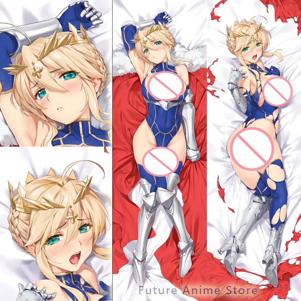 Dakimakura Altria Pendragon Fate Stay Night FGO Saber Anime Double-sided Print Life-size Body Pillow