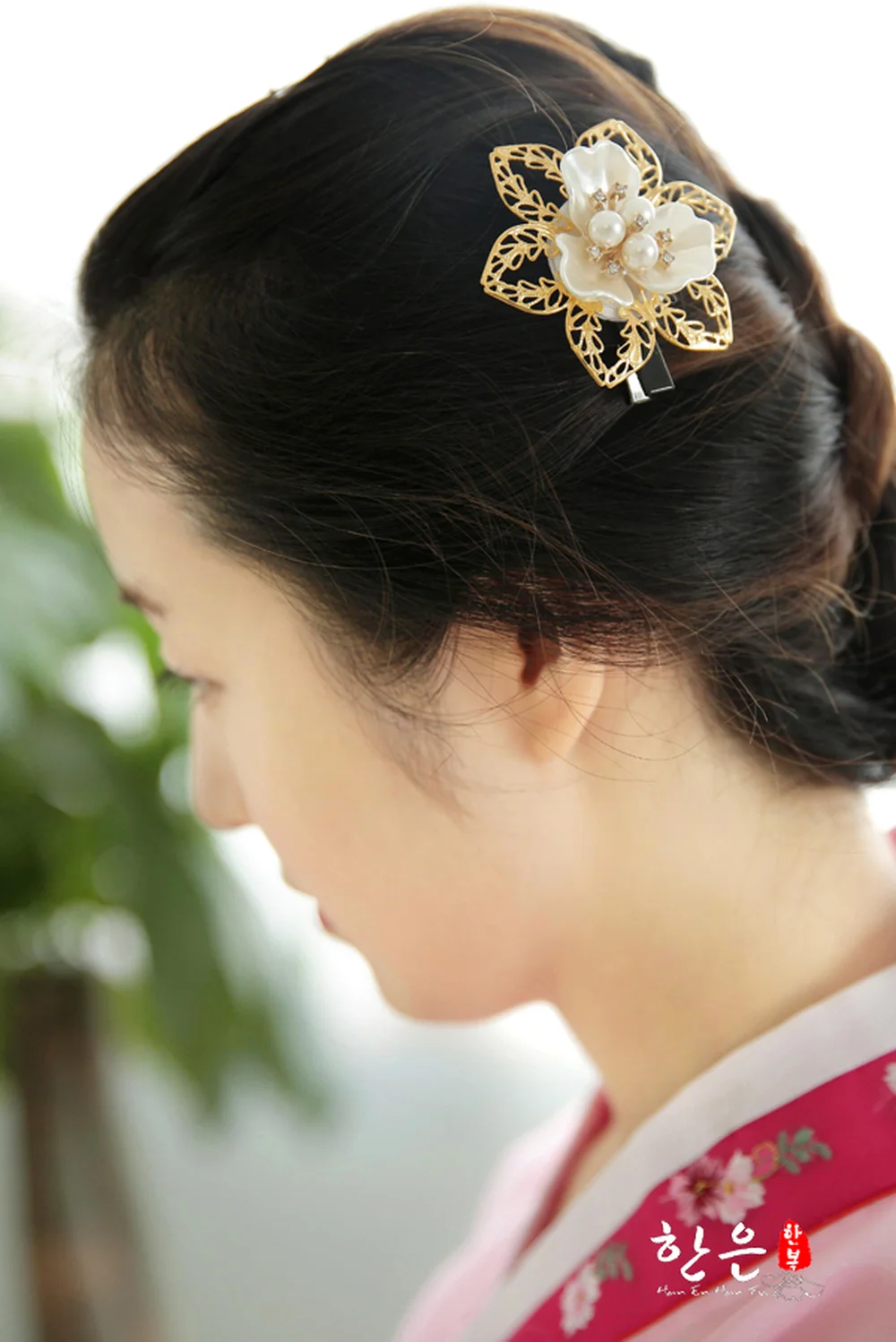 South Korea Imported The Latest Korean Clothing Headdress Wedding Card  Clip Adults and Children Are Applicable  Korean