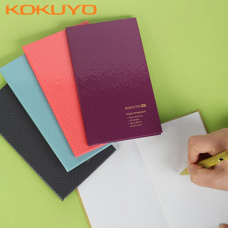 1pcs Japan Kokuyo Me Series 2020 New Wild Book ML-FNY1D 3mm Square Grid Portable Notebook Outdoor Record Notebook Drawing