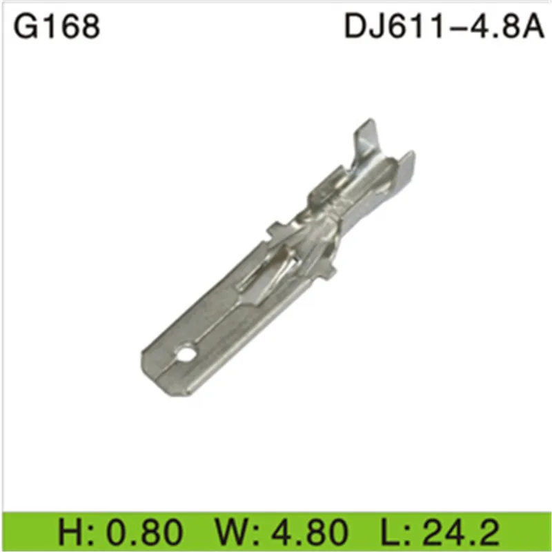

Free shipping 1000pcs Car Electronics & Motorcycle Accessories & Parts G168 male terminal connector