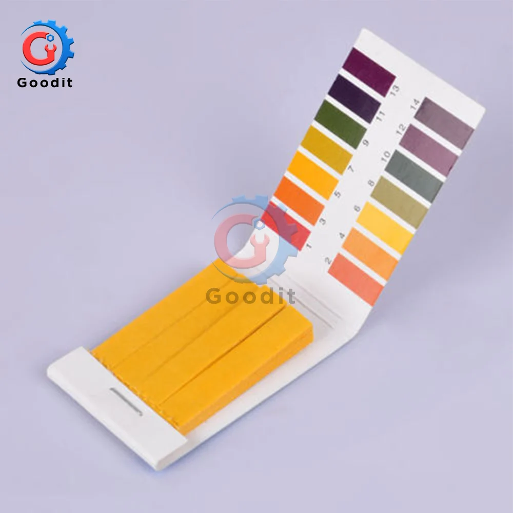 80 Strips PH Meters Indicator Paper PH Value 1-14 Litmus Testing Paper Tester Urine Health Care Paper Water Soilsting Kit