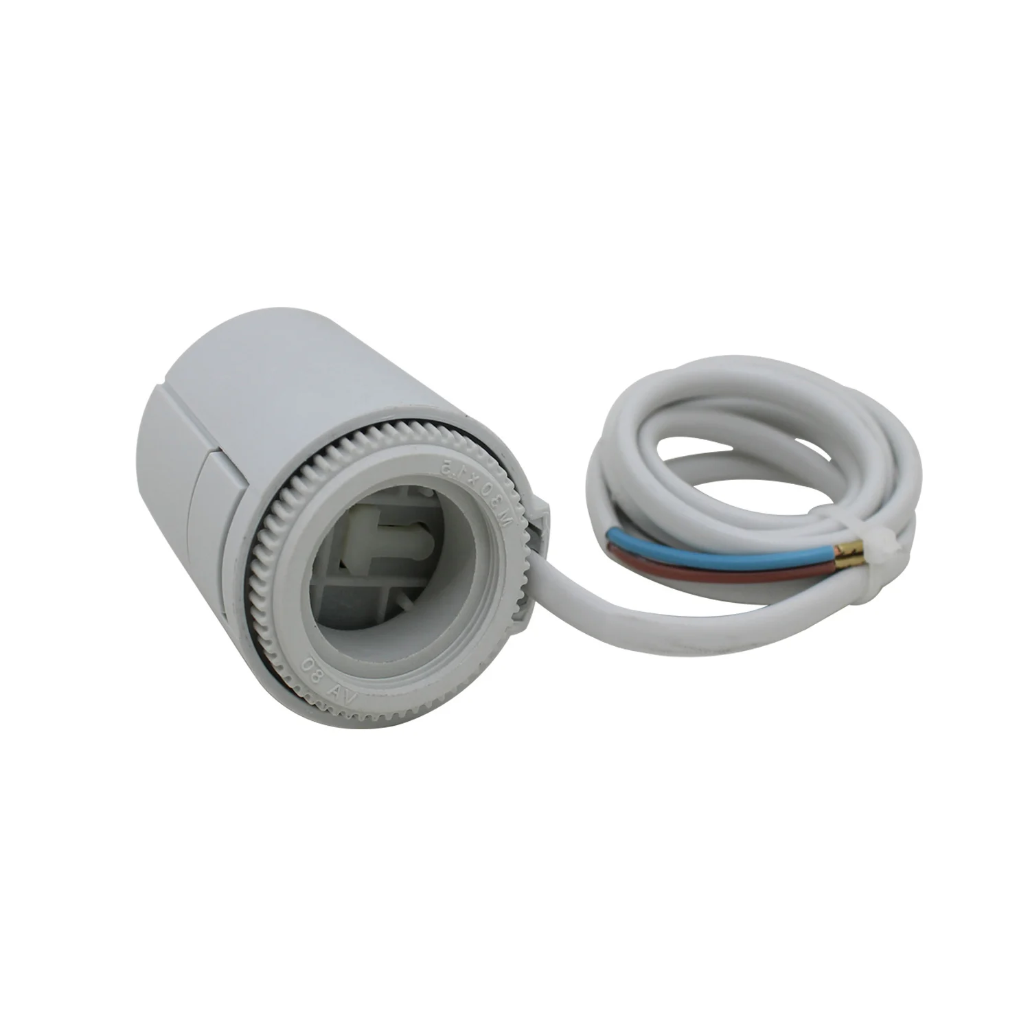normally closed open for underfloor heating manifold radiator Thermoelectric  220 24v electric thermal actuator