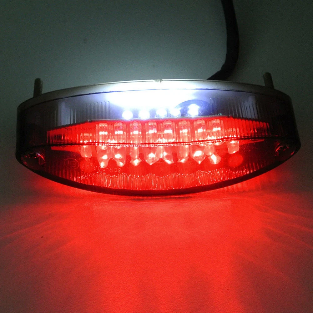 Universal 1pc 28 LED Motorcycle Bike Rear Tail Stop Red Light Lamp Tail Light Rear Lamp Braking Light