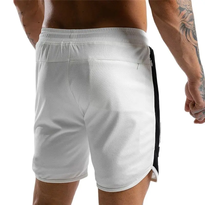 GITF-pantalones cortos de entrenamiento deportivo para hombre, Shorts para correr, gimnasio, Fitness, Joggers, pantalones de chándal, pantalones