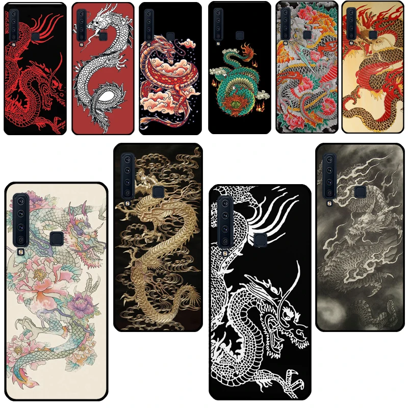 Ancient Japanese Dragon For Samsung Galaxy J7 J5 2017 A3 A5 J1 2016 J2 Prime A6 A8 A9 2018 J4 J6 Plus Phone Case