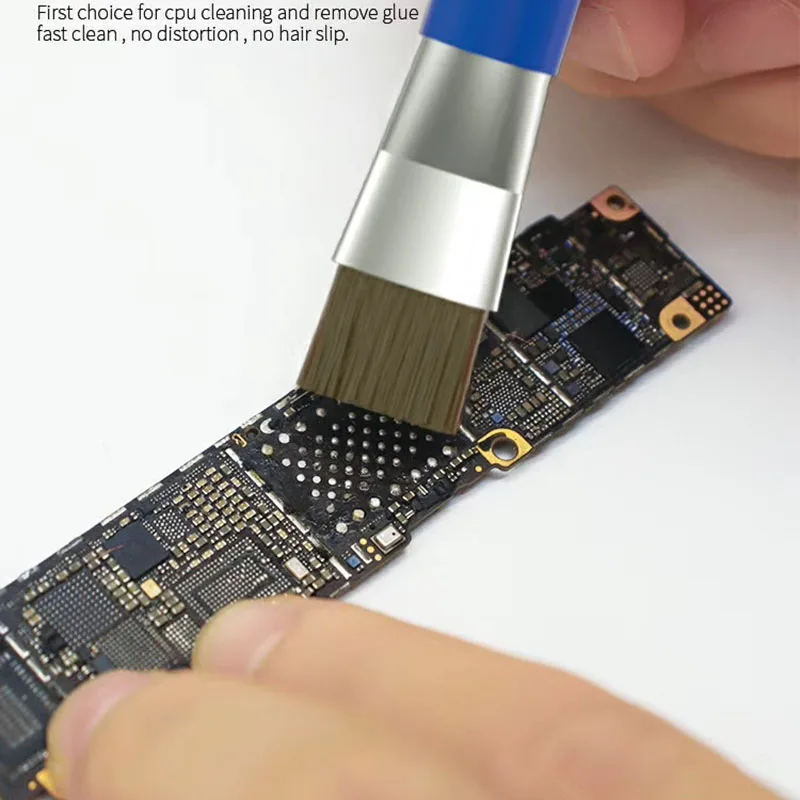 Anti STATIC แปรง ESD แปรงเมนบอร์ดโทรศัพท์มือถือ PCB อิเล็กทรอนิกส์ BGA soldering เครื่องมือทำความสะอาด Rework ซ่อมเครื่องมือ