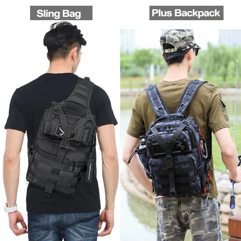 Bolsa de asalto táctica MOLLE – Mochila ripstop militar - imagen 2