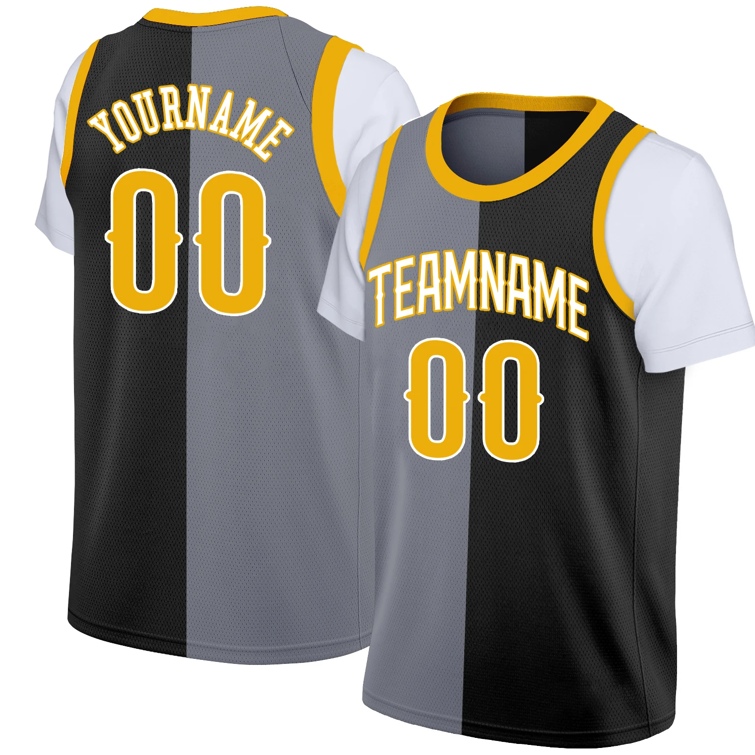 Custom Basketball Jersey Full Sublimated Team Name/Numbers Soft Breathable Quick-dry Shirts with Sleeve for Adults/Youth Gift