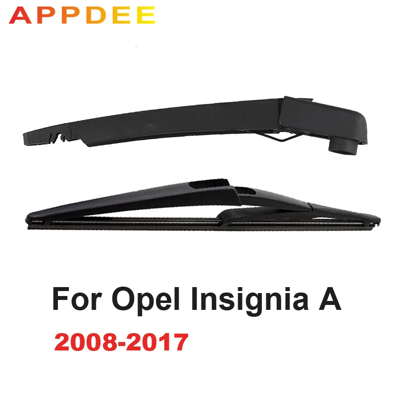 

APPDEE Wiper 12" Rear Wiper Blade & Arm Set Kit For Opel Insignia A Estate 2008 - 2017 2016 Windshield Windscreen Rear Window