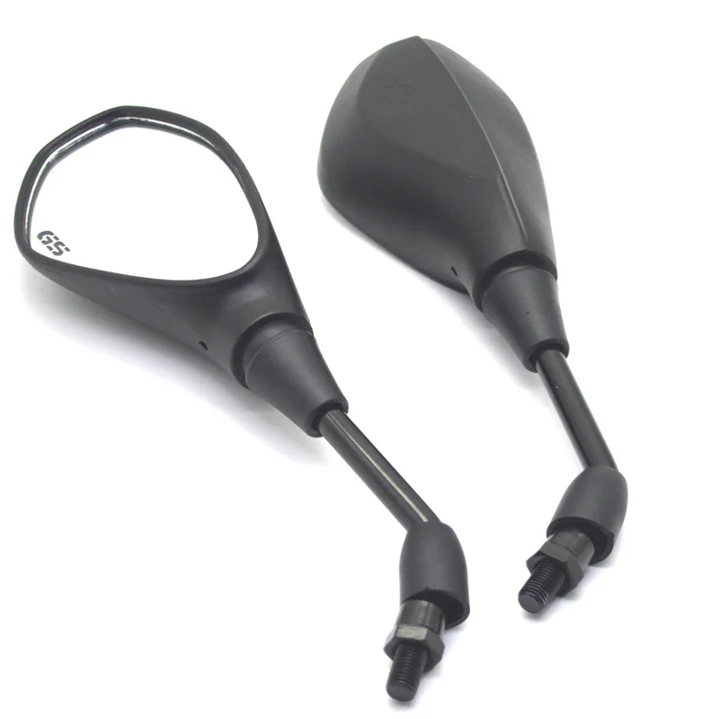 Universal 10mm Motorcycle Rearview Mirror Left&Right Rear View Mirrors Housing Side Mirror FOR BMW R1200gs R1200GS R1200RT