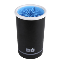 Pet Grooming Products Automatic Dog Paw Cleaner Pet Cat Foot Washer Cup with USB Charging & Colorful LED Light