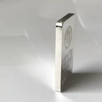 1 יחידות לא מגנטיות 10 אונקיות במשקל כ-320 גרם מטבע אמריקאי מצופה כסף לקישוט אספנות, אריזה אטומה בוואקום 10 best sales מטבע של 1 אונקיה - №4