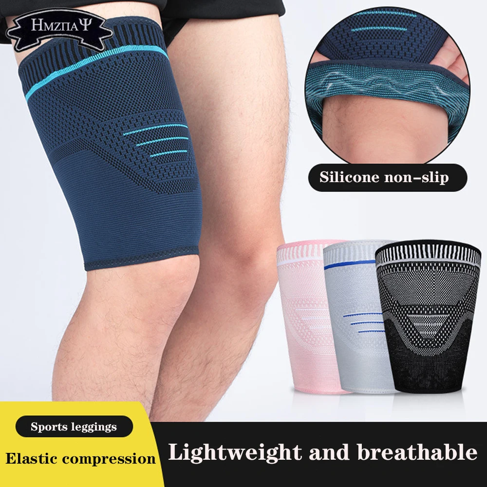 Sports Outdoor Thigh Compression Leg Sleeve Men And Women Running Basketball High Elastic Support Equestrian Beam Leg Protector