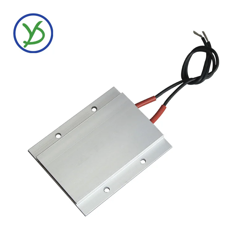 77*62mm 12V 180°C 150W AC DC incubator heater constant temperature ceramic aluminum heater PTC heater with shell heating element