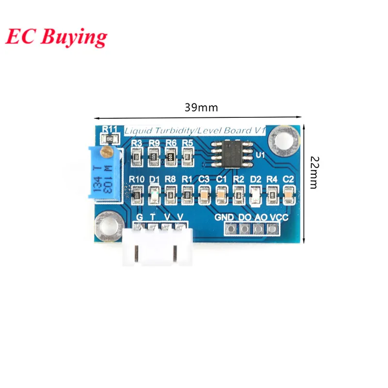 Liquid Level Sensor Module Water Level Monitoring Sensors For Arduino/51/STM32 DC 5V