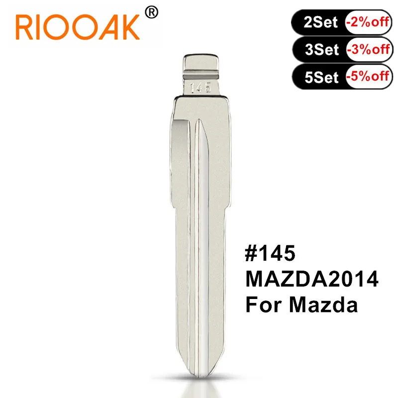 10pcs KD VVDI Xhorse Remote Car Key Blade #145 MAZDA2014  For Mazda 3 5 6 m6 rx8 mx5 Miata CX-7 CX-9 RX-8 CX-9 Car Key Blade