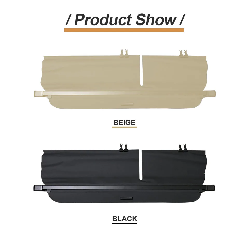Retractable Cargo Cover For Lexus RX350 & RX450H 2010-2015 – Rear Trunk Shade