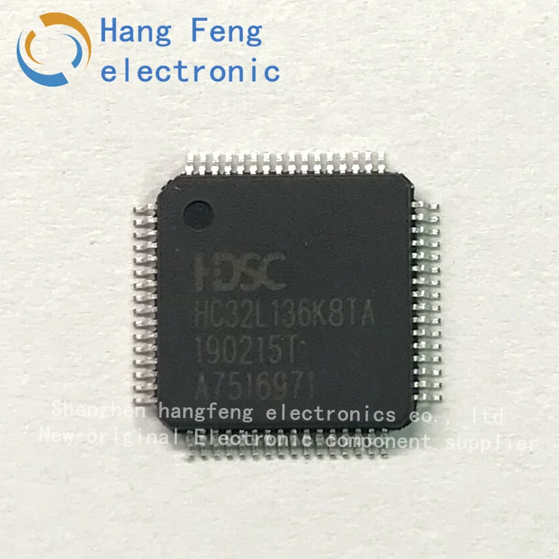 HC32L136K8TA HC32L136K8 ultra-low power microcontroller LQFP64 HDSC new original HC32L136K8TA-LQ64