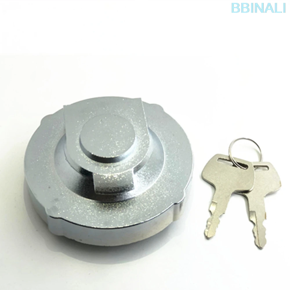 For Hyundai 57 Daewoo Doosan DH55 60 80-7 Excavator Anti-theft diesel tank cap fuel tank lock cap Excavator Accessories