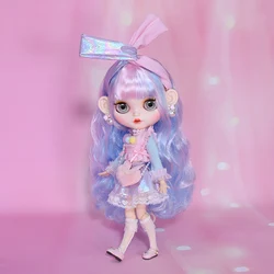 ICY DBS Blyth doll jointed body 30CM BJD nude doll and nude doll clothes shoes handmade set fashion doll girl gift