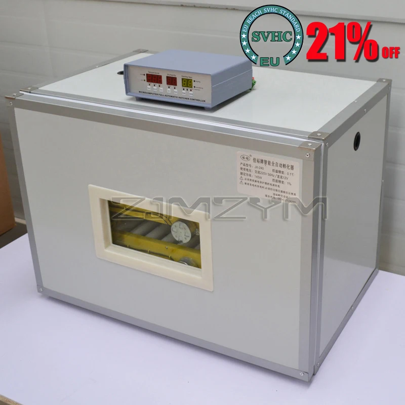 120 pieces Full automatic household chicken incubator small pigeon incubator duck goose intelligent egg incubator