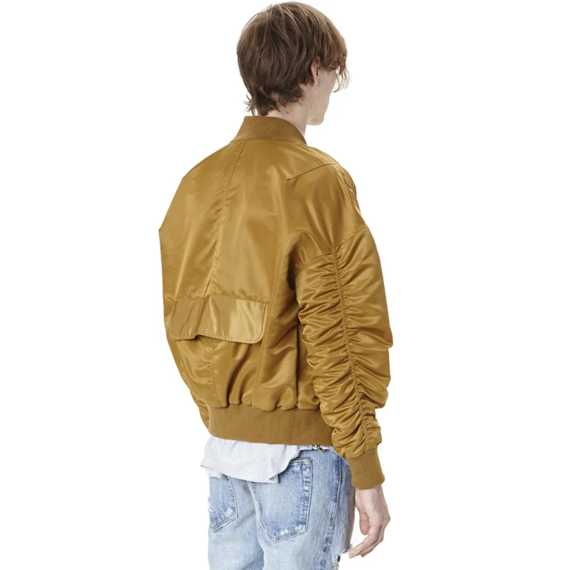Clearance Spring Bomber Jacket Men Women MA1 High Streetwear Hip hop Coats Plated Sleeve Hiphop Clothing JUSTIN BIEBER Harajuku