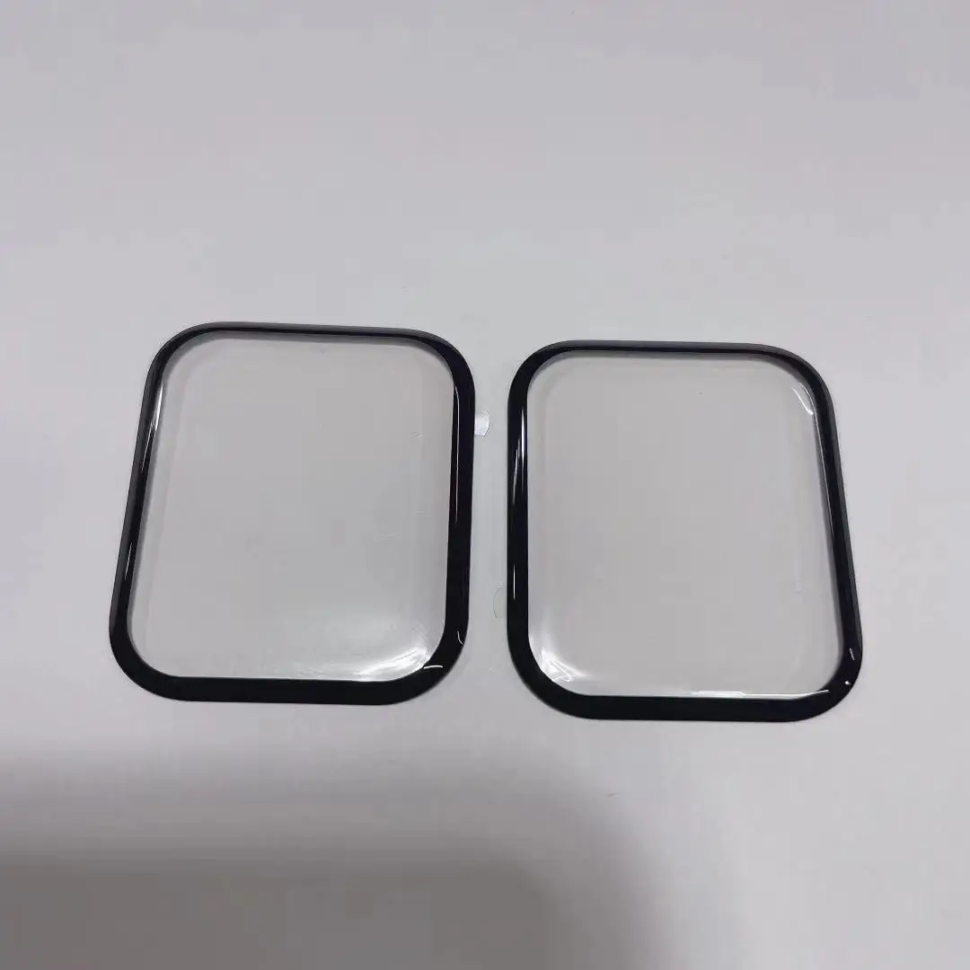 1/3 قطعة ثلاثية الأبعاد كامل حافة واقية فيلم حماية غطاء ل أبل سلسلة ساعة 7 41 مللي متر 45 مللي متر Smartwatch حامي الشاشة اكسسوارات