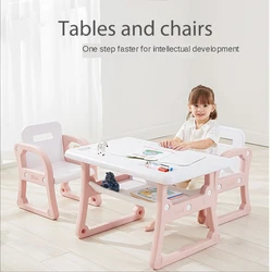 K-STAR-Conjunto de Mesa e Cadeiras para Crianças, Cadeira para Crianças, 2 Cores, Leitura e Desenho, Uso Doméstico, Drop Shipping