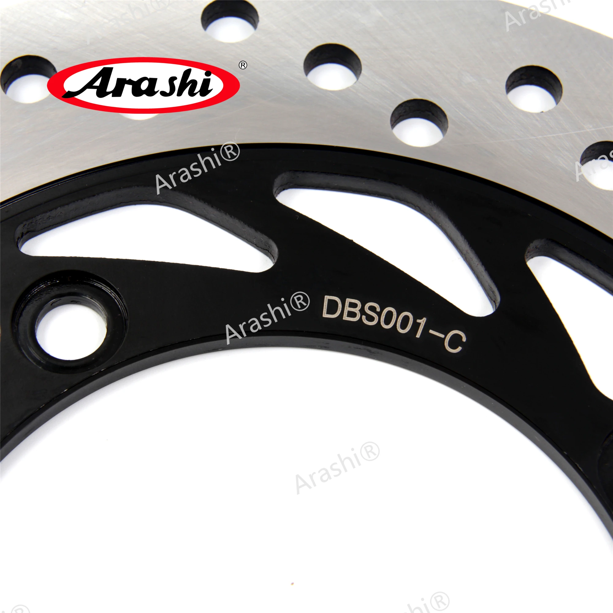 ARASHI For HONDA XL V TRANSALP 650 1991-2007 Rear Brake Disc CNC Disks Rotors VTEC 400 CB-250 CB-400 CB-500 XRV AFRICA TWIN 650