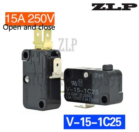 Large micro switch V-15-152-153-154-155-156-1C25-1A5-T microwave oven, contact switch, copper point tact switch