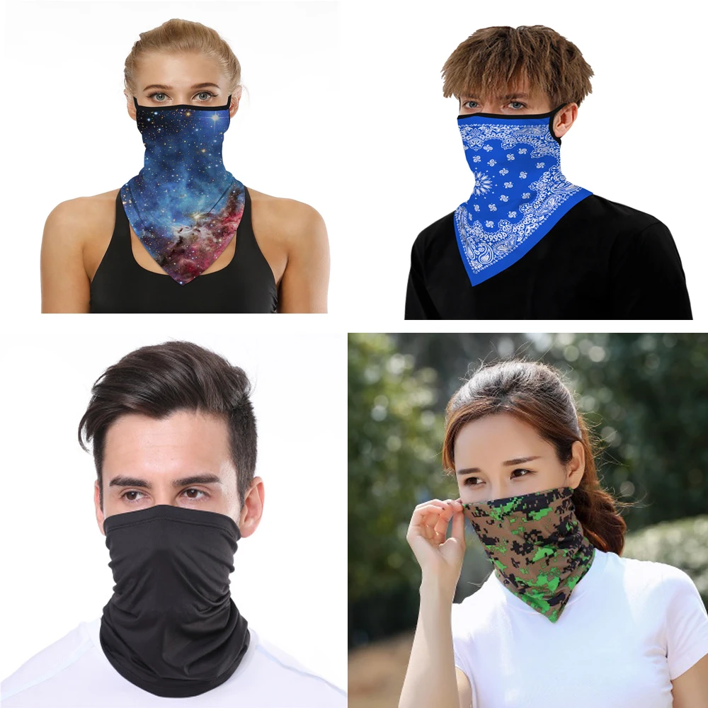 

Motorcycle 3D Windproof Headband Scarfs Running Cycling Headscarf Neck Scarf Face Mask Summer Outdoor Riding Mask Helmet