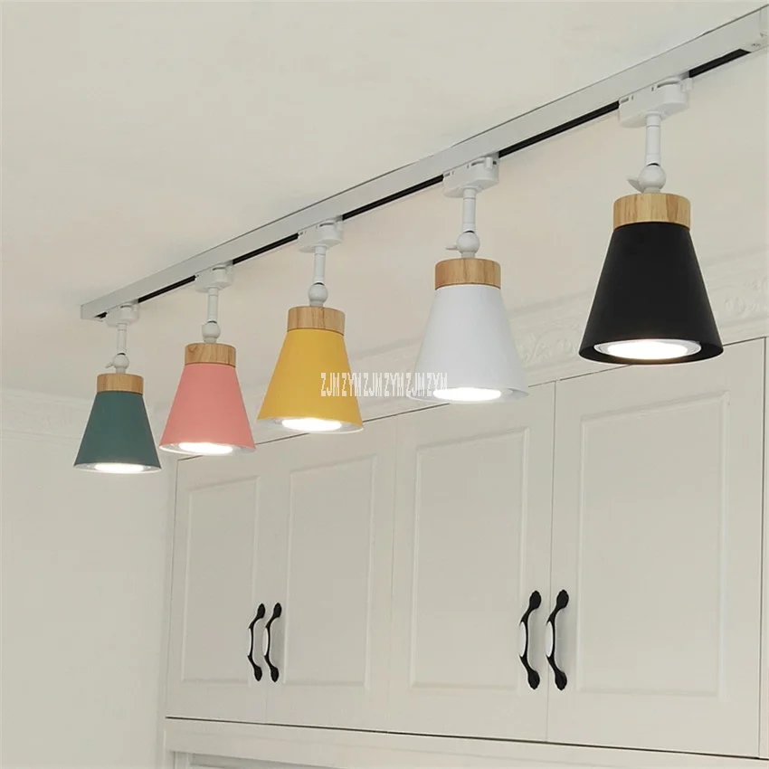 JX0229 Led Track Light Modern Simple Track Spotlight Clothing Store Tracking Light Living Room Background Wall Led Track Lamp