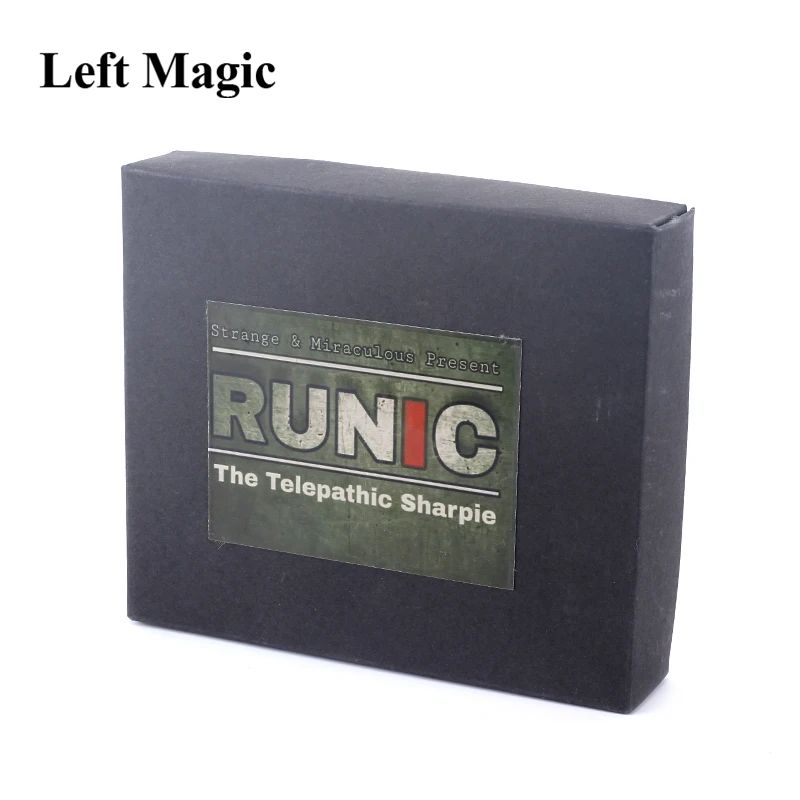 RUNIC by Jimmy Strange (Gimmick and Online Instruction) Close up Magic Card Magic Tricks Illusions Ghost Card Box Magician Fun