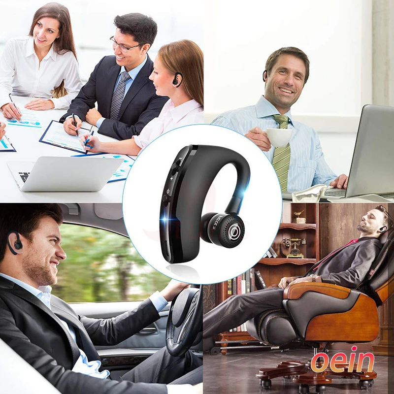 Pojedynczy cyfrowy wyświetlacz bezprzewodowy zestaw słuchawkowy bluetooth ogólna redukcja szumów biznesowych 5.0 zestaw słuchawkowy bluetooth z zestaw słuchawkowy z mikrofonem